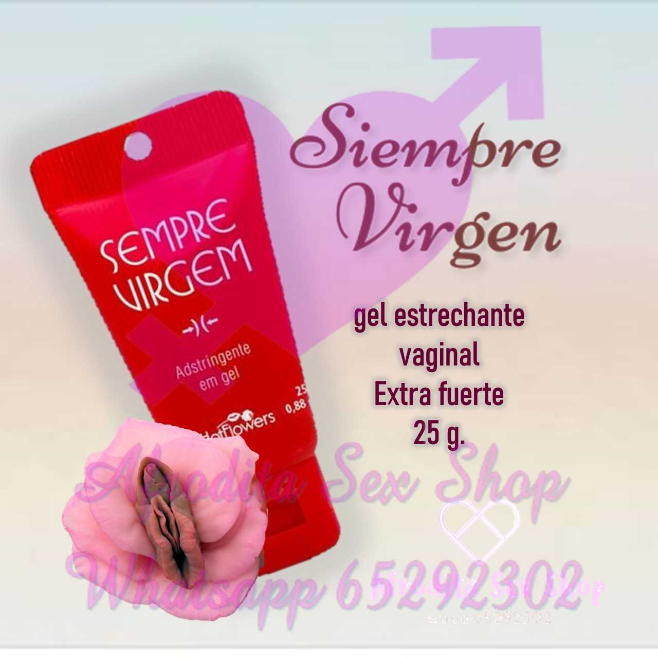 Gel estrechante vaginal extra fuerte Siempre virgen