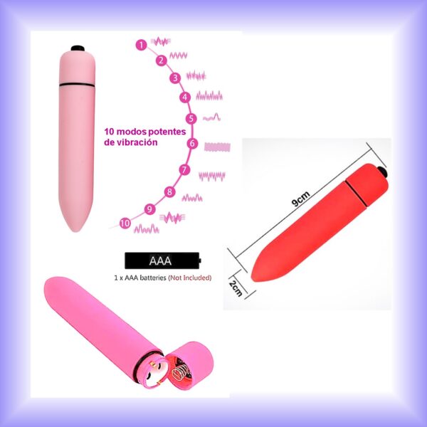 Mini vibrador bala Sensualia - Imagen 2