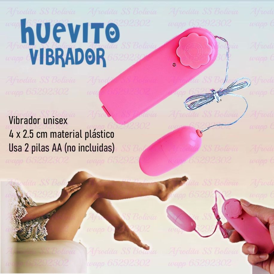 Vibrador vaginal o anal Unisex Huevito