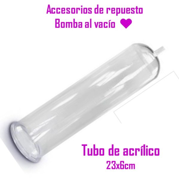 Tubo cilíndrico de repuesto