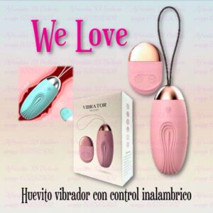 Huevo vibrador con control remoto WE LOVE