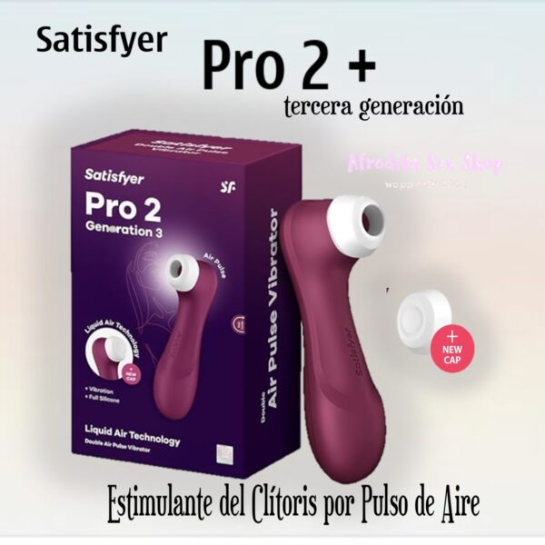 Succionador y estimulador femenino Satisfyer Pro 2 G3