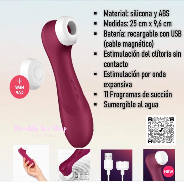 Succionador y estimulador femenino Satisfyer Pro 2 G3 - Imagen 4