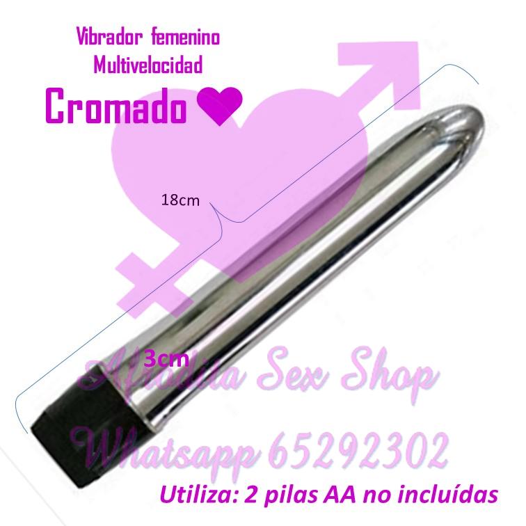 Vibrador unisex Multivelocidad Cromado