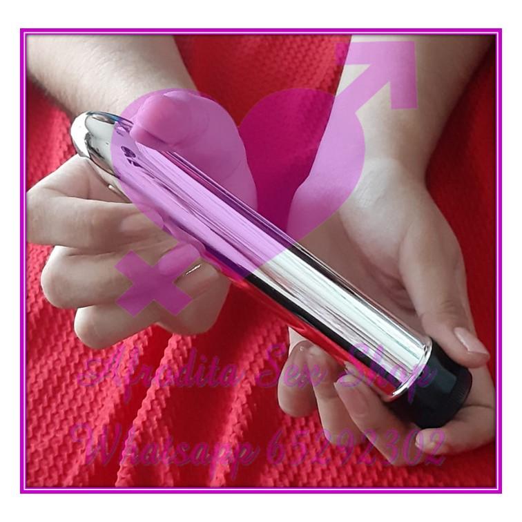 Vibrador unisex Multivelocidad Cromado - Imagen 2