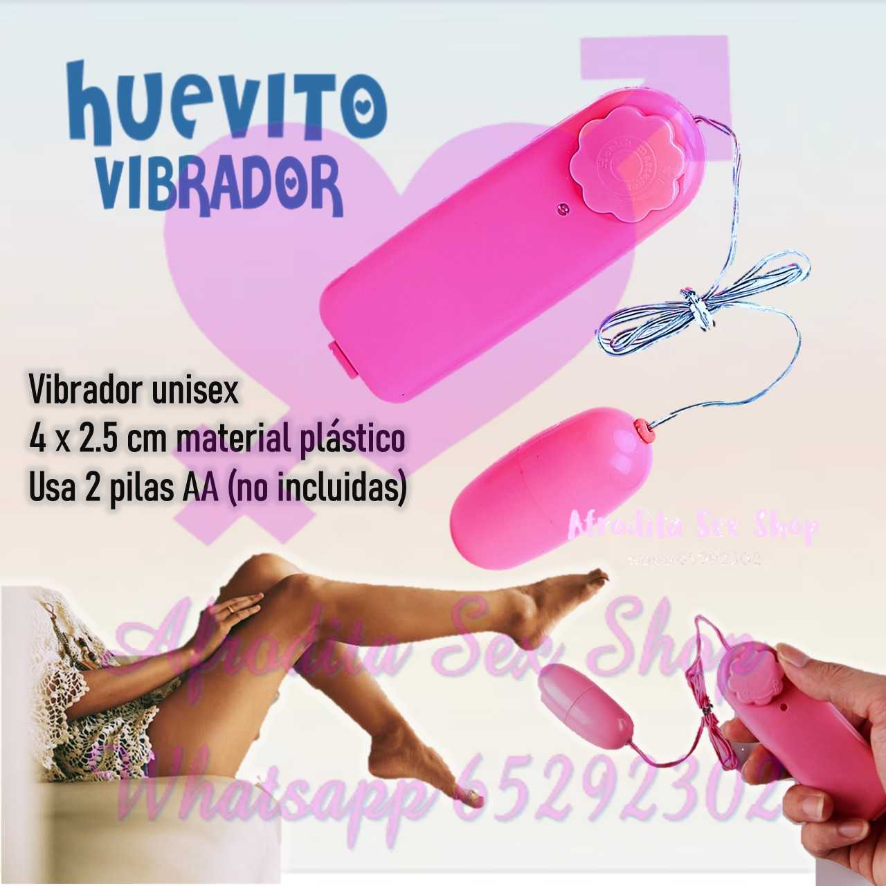 Vibrador vaginal o anal Unisex Huevito