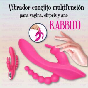 Vibrador conejo multifunción RABBITO
