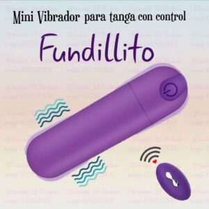 FUNDILLITO Mini Vibrador para  Tanga con control