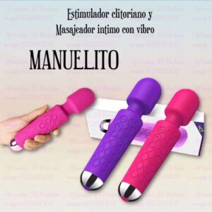 Vibrador tipo masajeador MANUELITO