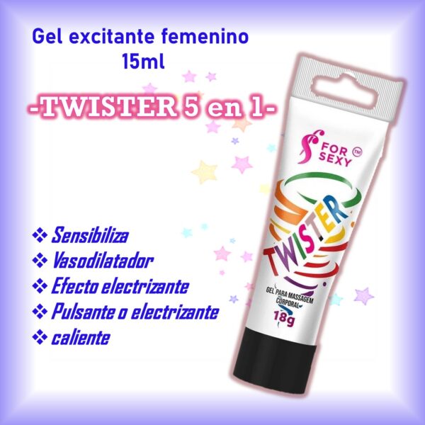 Gel Excitante femenino TWISTER