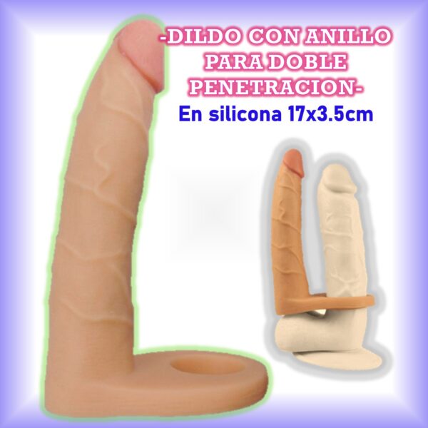 Consolador para doble penetración
