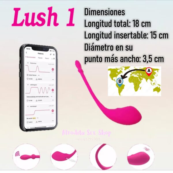 Huevito Vibrador LUSH LOVENSE 1 - Imagen 4