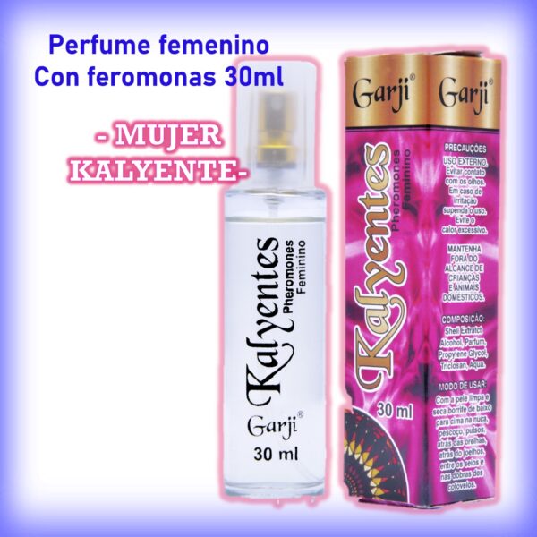 Perfume femenino con feromonas
