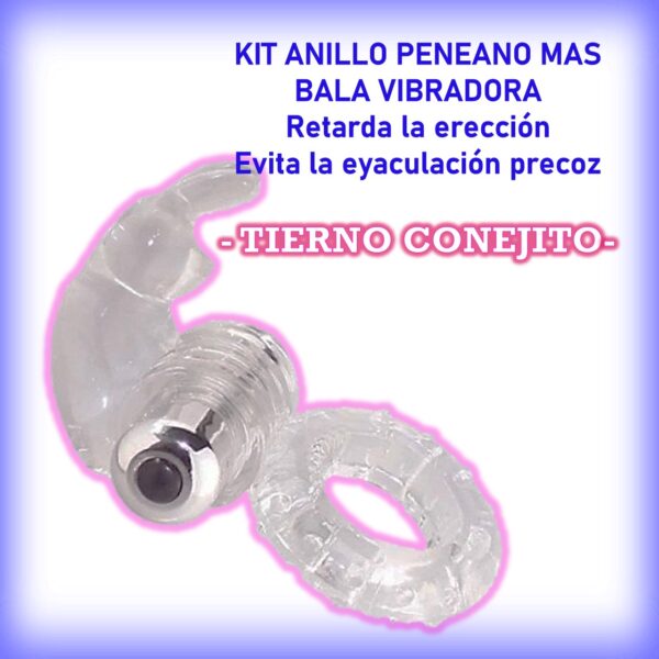 Anillo peneano mas bala vibradora