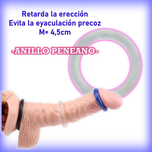 Anillo de pene y escroto evita la eyaculación precoz