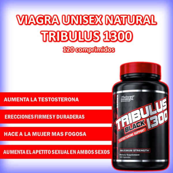 Tribulus Black 1300 o Viagra Natural Unisex Afrodita Sex Bolivia Bolivia