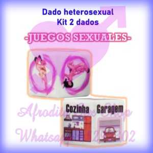 Kit de 2 dados heterosexual
