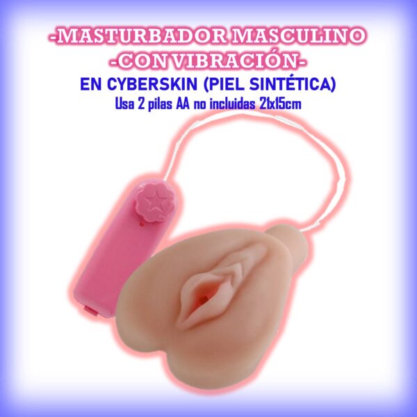 Masturbador Masculino con vibración
