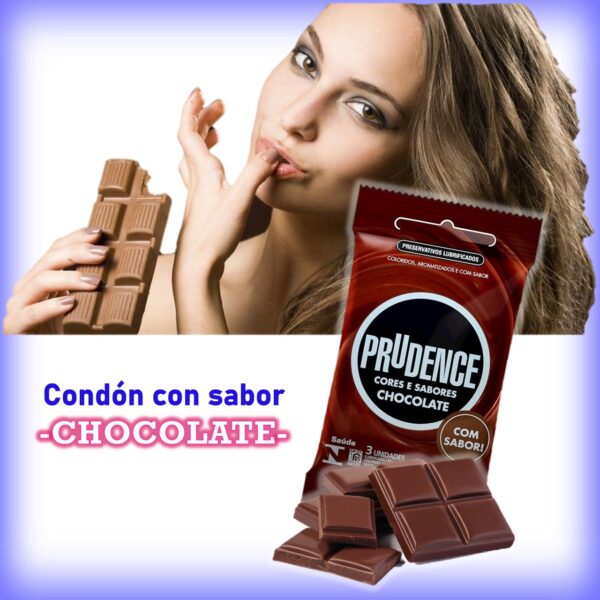Condones con sabor chocolate