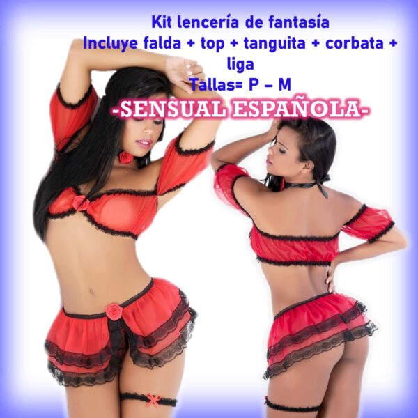 Kit Lencería de Fantasía sensual española