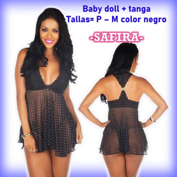 Kit Sexy Baby doll SAFIRA