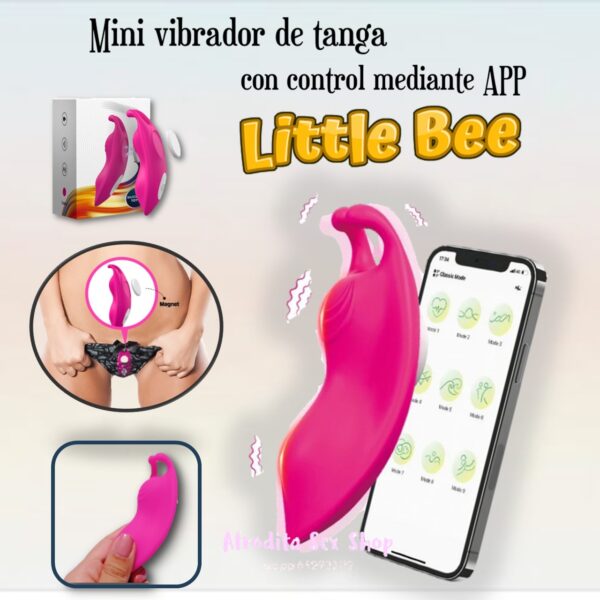 VIBRADOR PARA TANGA CON CONTROL por APP