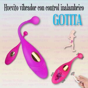 HUEVITO VIBRADOR CON CONTROL GOTITA