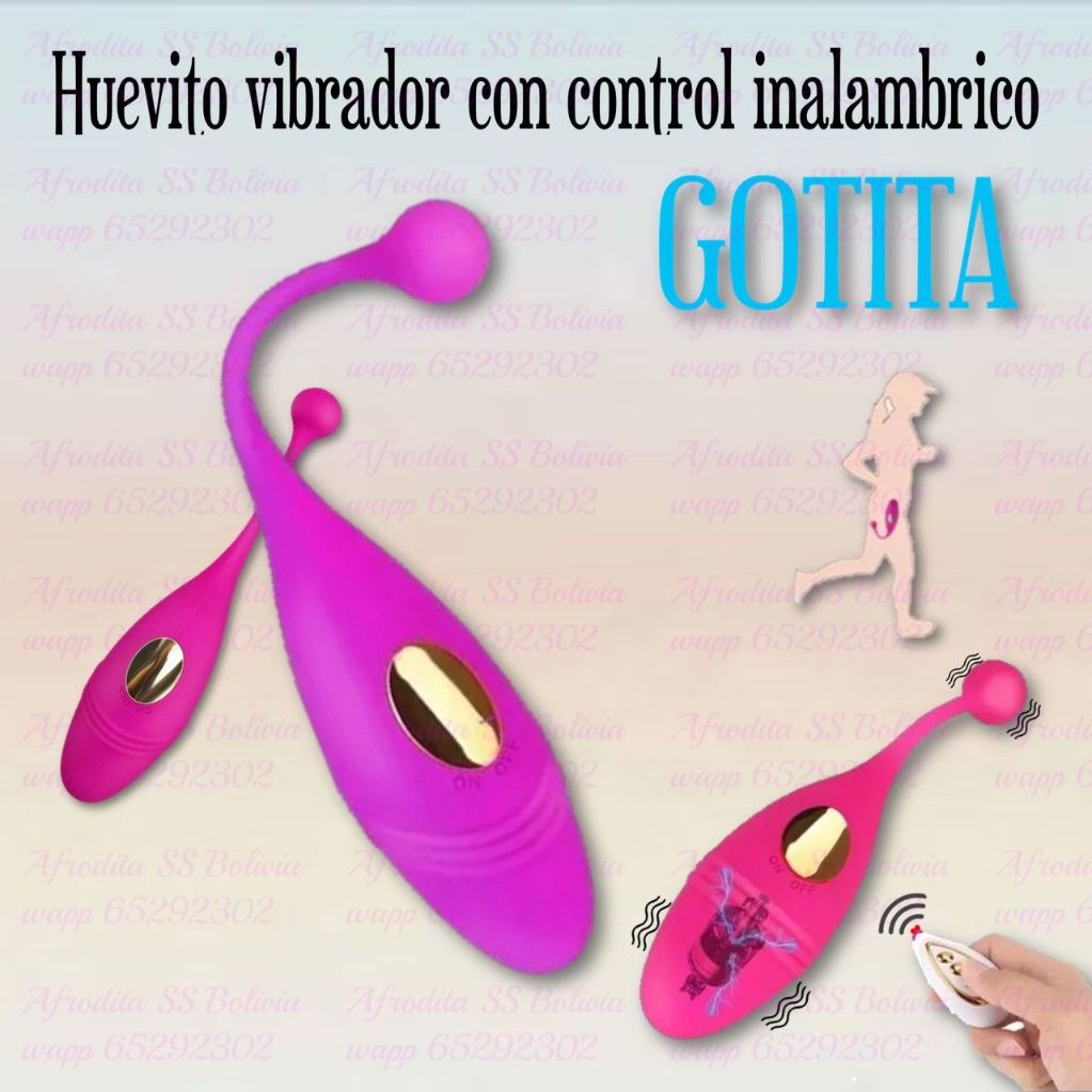 HUEVITO VIBRADOR CON CONTROL GOTITA