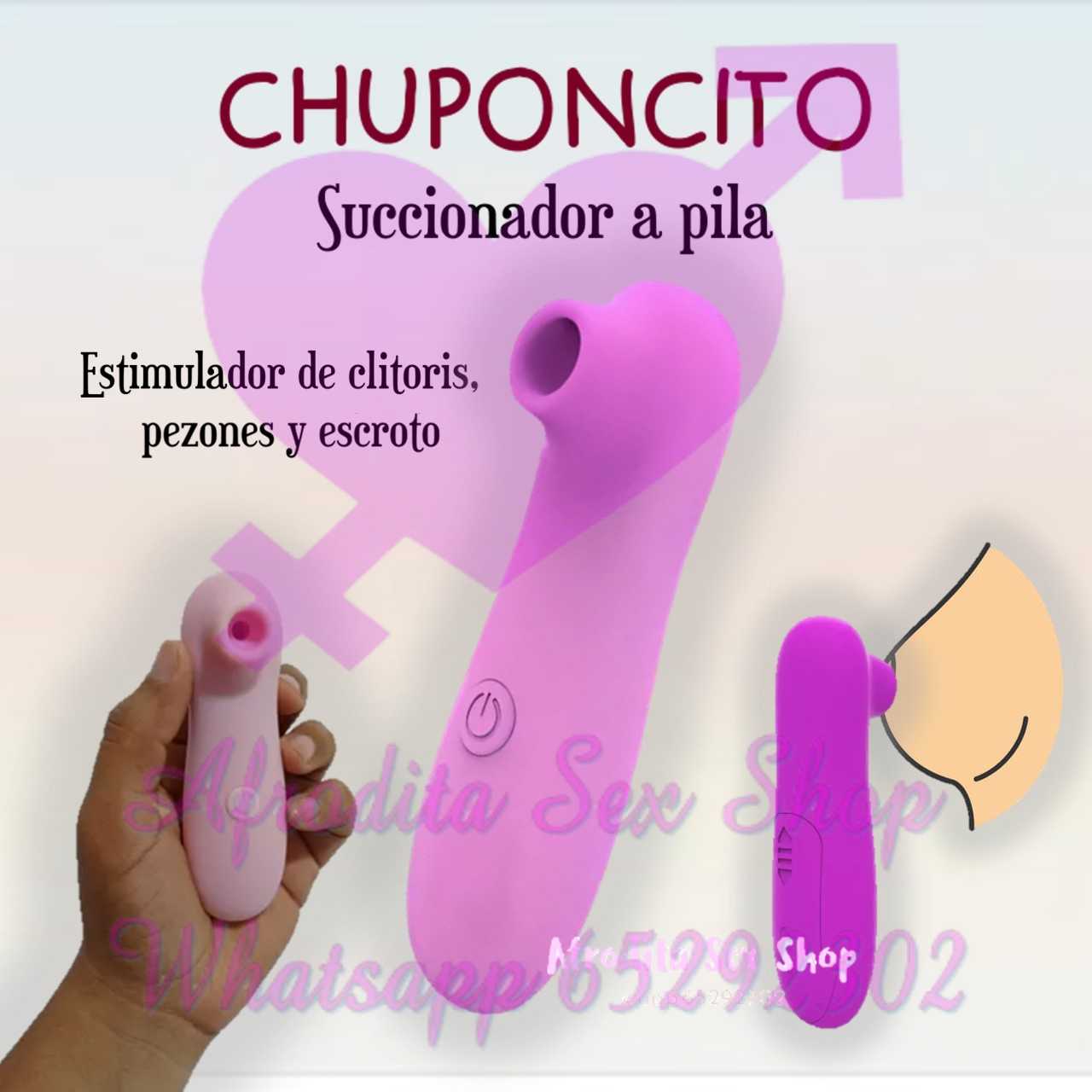 SUCCIONADOR Y ESTIMULADOR DE CLITORIS Y PEZONES