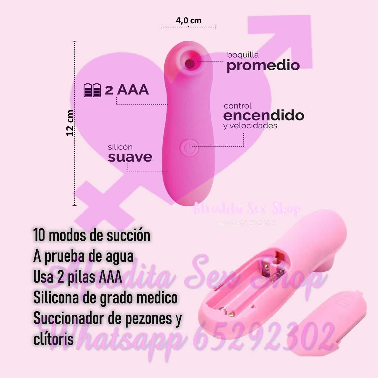 SUCCIONADOR Y ESTIMULADOR DE CLITORIS Y PEZONES - Imagen 2