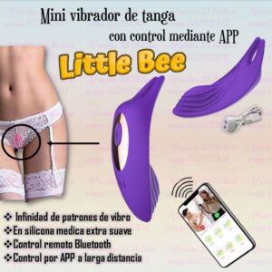 LITTLE BEE VIBRADOR PARA TANGA CON CONTROL por APP