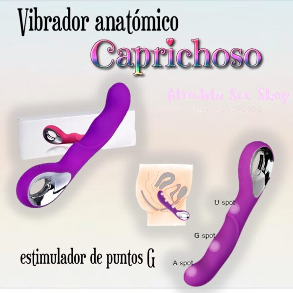 VIBRADOR ANATOMICO CAPRICHOSO