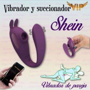 Vibrador y Succionador para Pareja SHEIN con App