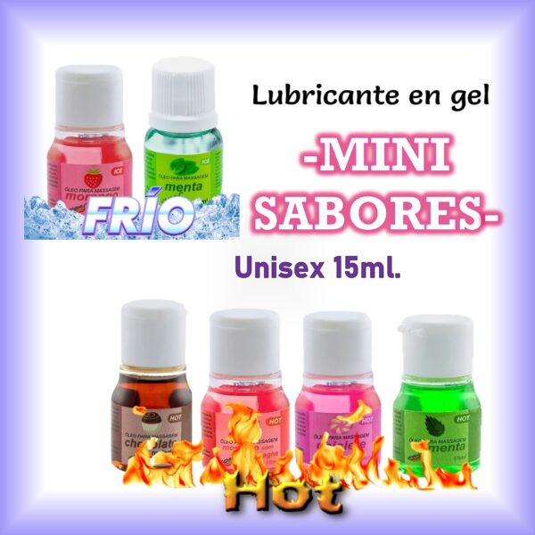 Lubricante MINI SABORES