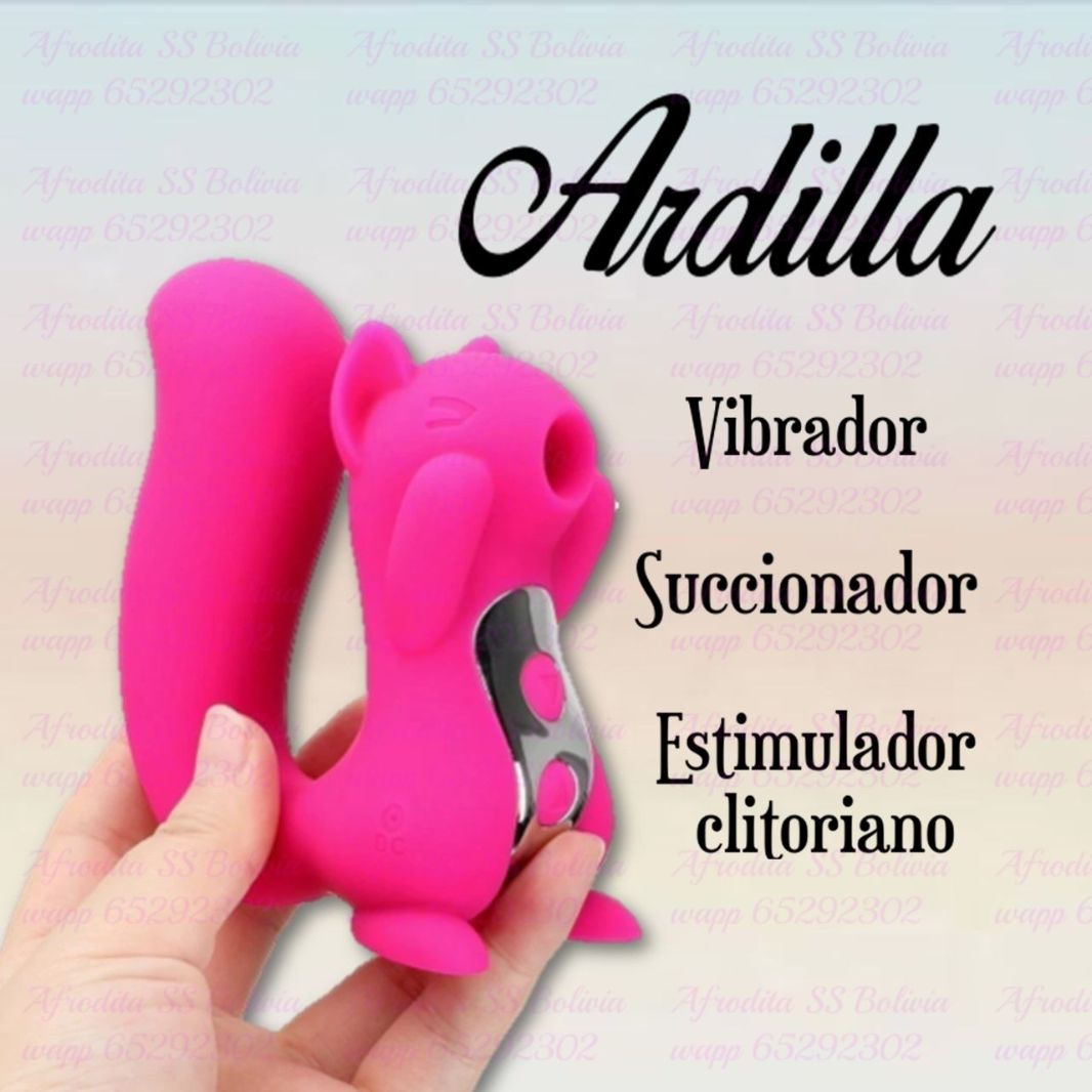 ARDILLA succionadora y vibradora