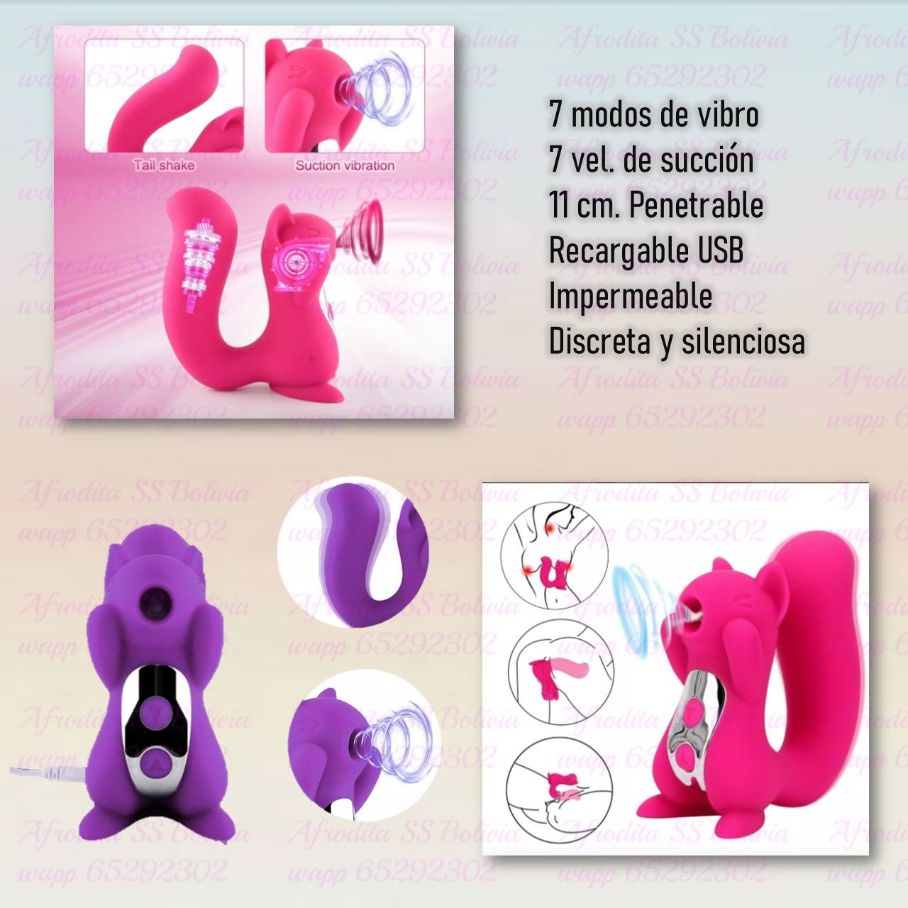 ARDILLA succionadora y vibradora - Imagen 2